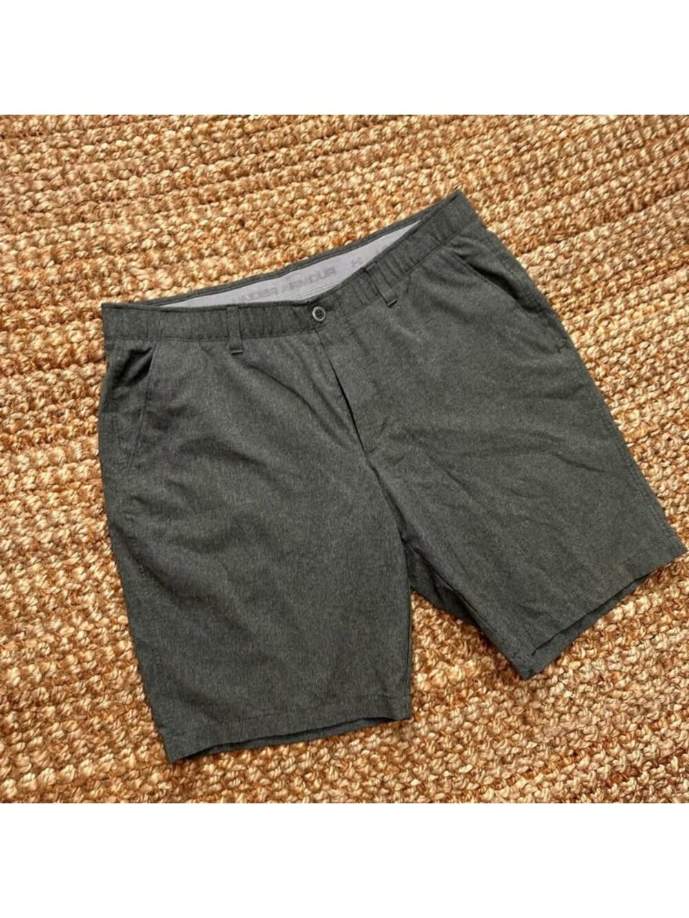 Under Armour Mens Size 38 Green Match Play Vented Short 1272358